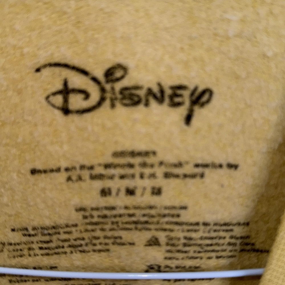 Disney Winnie the Pooh Yellow Medium Sweatshirt - Picture 3 of 4